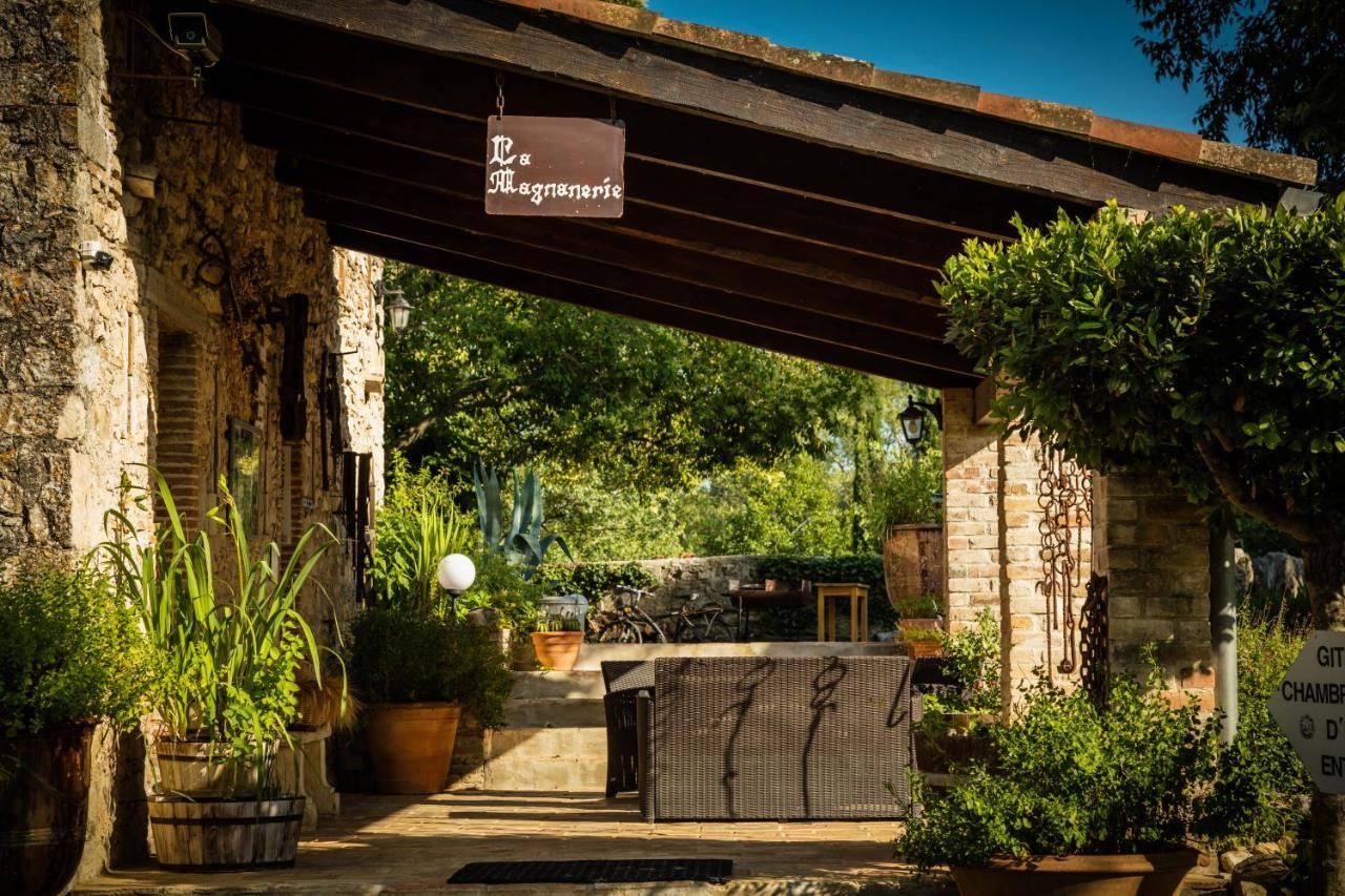 Logis Des Magnans -Les Terrasses Du Coutach - Acomodação com café da manhã Sauve Exterior foto